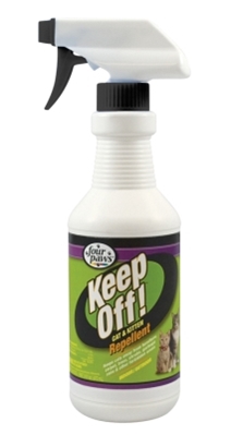 Four Paws Keep Off! Indoor &amp; Outdoor Repellent for Cats &amp; Kittens, 16 oz