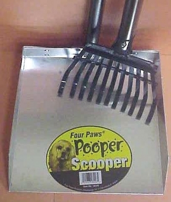 Four Paws Pooper Scooper Rake Set, Large