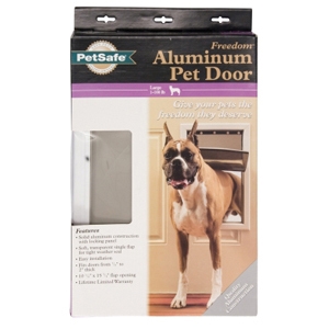 Freedom Aluminum Pet Door, Large