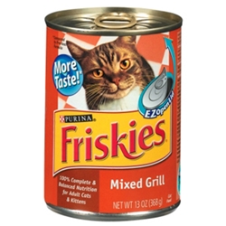 Friskies Classic Pate Mixed Grill, 13 oz - 24 Pack