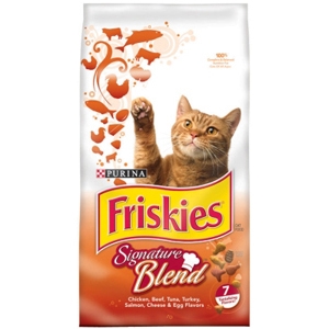 Friskies Signature Blend Cat Food, 3.5 lb - 6 Pack