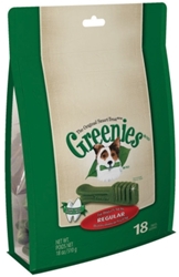 Greenies Mega Pack for Regular Dogs, 18 oz, 18 ct