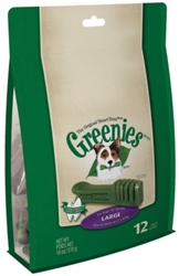 Greenies Mega Treat Pack for Large Dogs, 18 oz, 12 ct