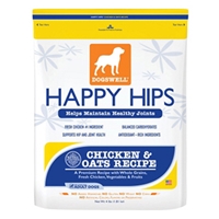 Happy Hips Chicken & Oats Dog Food, 4 lb - 6 Pack