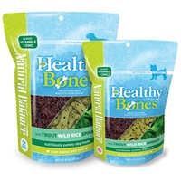 Healthy Bones Trout, Wild Rice & Spinach Dog Treats, 16 oz - 12 Pack