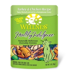 Healthy Indulgence Cat Food Turkey & Chicken Recipe, 3 oz - 24 Pack