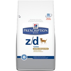 Hills Prescription Diet z/d Canine ULTRA Allergen Free Dry Food, 17.6 lbs