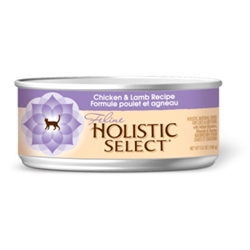 Holistic Select Cat Food Chicken & Lamb, 5.5 oz - 24 Pack