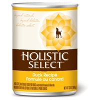 Holistic Select Dog Food Duck & Oatmeal, 13 oz - 12 Pack