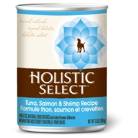 Holistic Select Dog Food Tuna, Salmon & Shrimp, 13 oz - 12 Pack