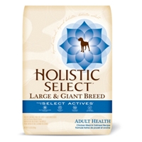 Holistic Select Large Breed Dog Food Chicken & Oatmeal, 15 lb