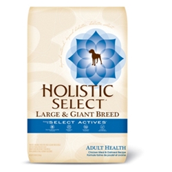 Holistic Select Large Breed Dog Food Chicken & Oatmeal, 30 lb