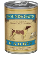 Hound & Gatos American Rabbit Recipe for Dogs, 13 oz - 12 Pack