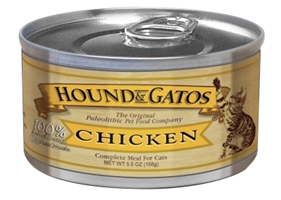 Hound & Gatos Homestyle Chicken Recipe for Cats, 5.5 oz - 24 Pack