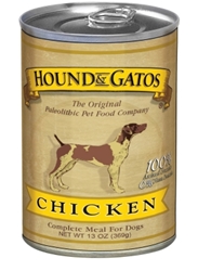 Hound & Gatos Homestyle Chicken Recipe for Dogs, 13 oz - 12 Pack