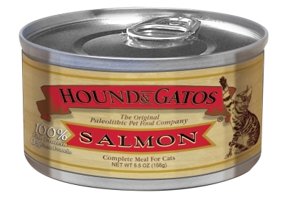 Hound &amp; Gatos Pacific Northwest Salmon Recipe for Cats, 5.5 oz - 24 Pack