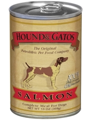 Hound & Gatos Pacific Northwest Salmon Recipe for Dogs, 13 oz - 12 Pack 