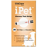 iPet Glucose Test Strips, 25 Count Box