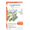 Interceptor Plus for Dogs 2-8 lbs Orange, 6 Pack 