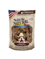 It's Purely Natural USA Chicken Jerky Bones, 4 ounces
