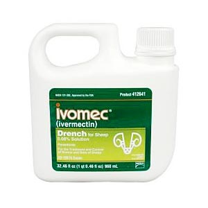 Ivomec Drench for Sheep, 960 mL (Ivermectin 0.08%)