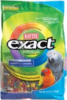 Kaytee Exact Rainbow, Parrot & Conure Food, 2 lbs