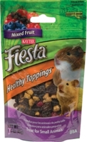 Kaytee Fiesta Healthy Toppings for Small Animals, Mixed Fruit, 1.6 oz