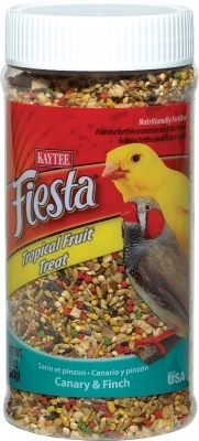 Kaytee Fiesta Tropical Fruit Treat for Canaries &amp; Finches, 10 oz