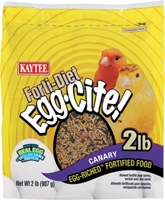 Kaytee Forti-Diet Egg-Cite! Canary Food, 2 lbs