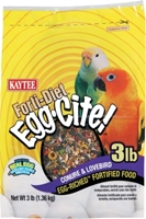 Kaytee Forti-Diet Egg-Cite! Conure Food, 2 lbs