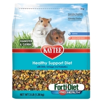 Kaytee Forti-Diet Pro Health Healthy Support Diet, Hamster & Gerbil, 3 lbs