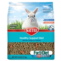Kaytee Forti-Diet Pro Health Healthy Support Diet, Juvenile Rabbit, 5 lbs