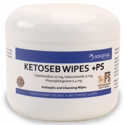 Ketoseb +PS Wipes, 60 Wipes
