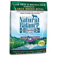 Large Breed Bites Lamb & Rice Dog Food, 28 lb