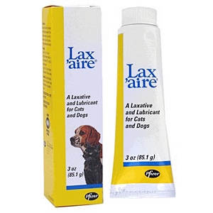 Lax'aire Laxative & Lubricant for Dogs and Cats, 3 oz
