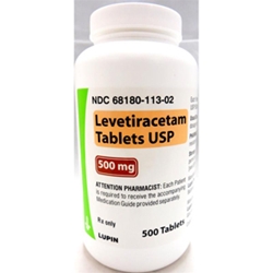 Levetiracetam 500 mg, 30 Tablets