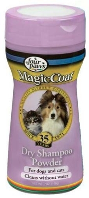 Magic Coat Dry Shampoo Powder for Dogs &amp; Cats, 7 oz