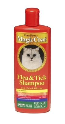 Magic Coat Flea &amp; Tick Shampoo for Cats &amp; Kittens, 12 oz