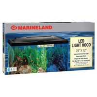 Marineland LED Light Hood, 24" x 12"