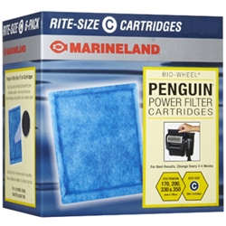 Marineland Rite-Size Filter Cartridges Size C, 48 ct