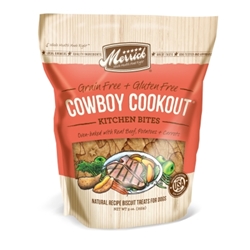 Merrick Grain-Free Kitchen Bites Cowboy Cookout Dog Treats, 9 oz