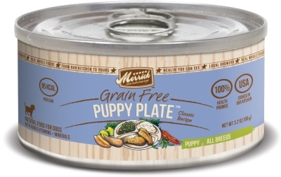 Merrick Grain-Free Puppy Plate Canned Dog Food, 3.2 oz, 24 Pack