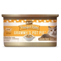 Merrick Grain-Free Purrfect Bistro Grammys Pot Pie Canned Cat Food, 3 oz, 24 Pack 