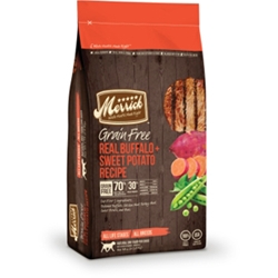 Merrick Grain Free Real Buffalo & Sweet Potato Dog Food, 4 lb - 6 Pack