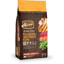 Merrick Grain Free Real Chicken & Sweet Potato Dog Food, 4 lb - 6 Pack