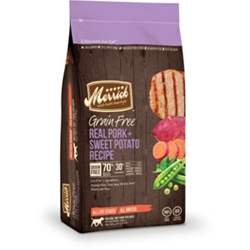 Merrick Grain Free Real Pork & Sweet Potato Dog Food, 4 lb - 6 Pack