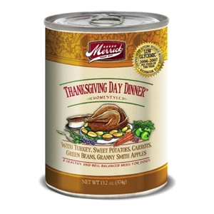 Merrick Grain Free Thanksgiving Day Dinner Canned Dog Food, 13.2 oz - 12 Pack