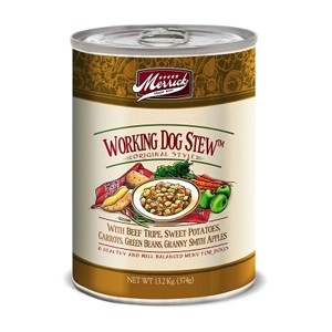 Merrick Grain Free Working Dog Stew Canned Dog Food, 13.2 oz - 12 Pack