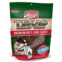 Merrick Texas Hold Ems Premium Beef Lung Fillet Dog Treats, 8 oz 