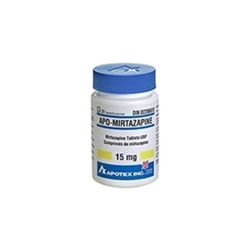 Mirtazapine 15 mg, 30 Tablets